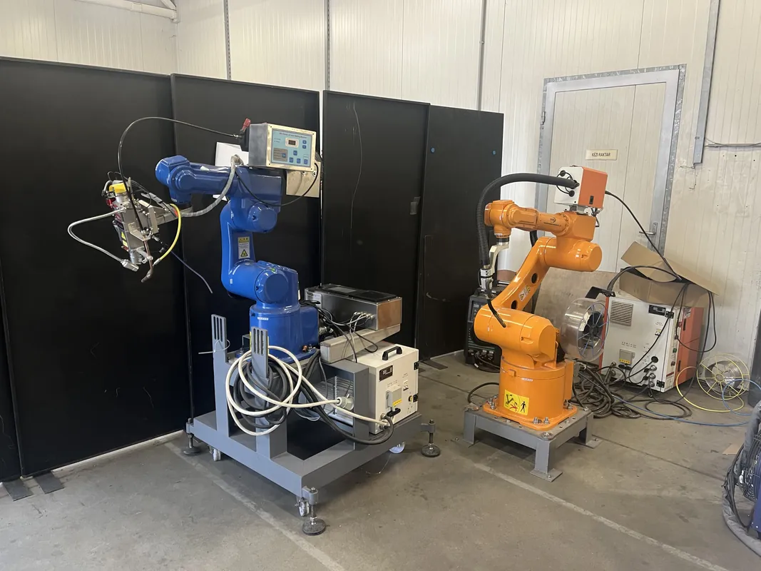 Robotkarra szerelt automata lézer- és MIG/MAG hegesztőgépek – Quick 2000 Kft